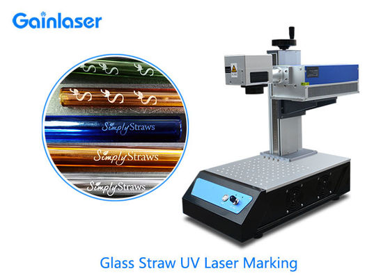 Gainlaser Aperture 10mm Laser Etching Machine For Glass