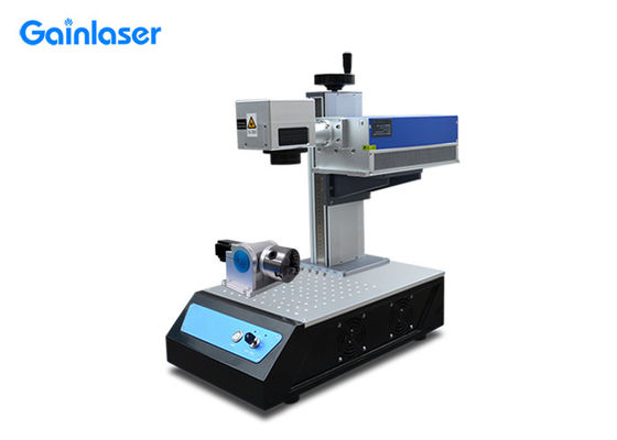 Desktop Laser Marker 355nm 5W UV Laser for Plastic , Paper , Glass , Leather , Ceramic