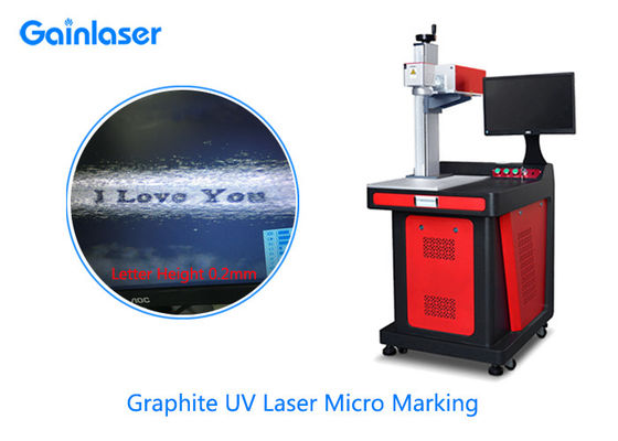 5W UV Laser Marking Graphite , Jewelry , Keyboard , Leather , Acrylic