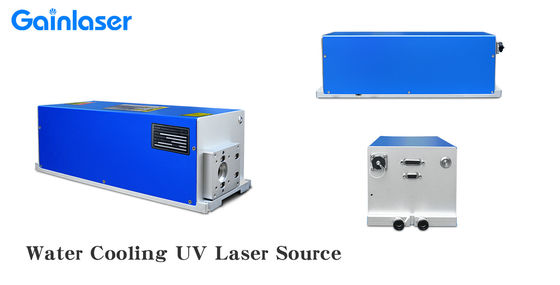 Ultraviolet 40KHz 8w Laser Marking Engraving Machine For Glass Metal