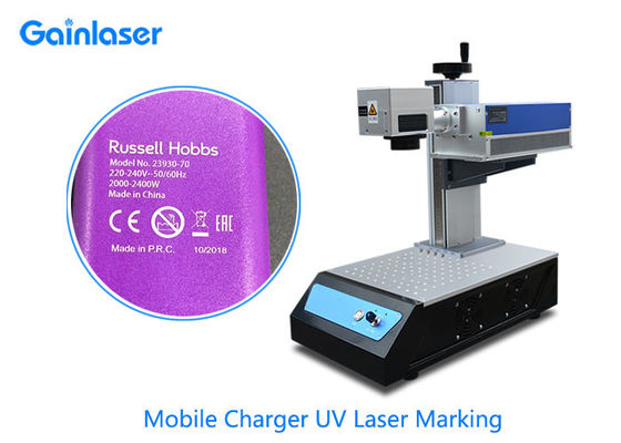 Desktop 2000mm/S AC220V Leather Laser Marking Machine