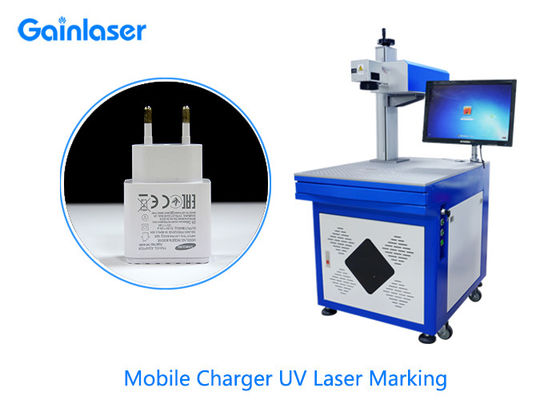 5W UV Laser Marking Plastic , Glass , Brass , Copper , Jewelry , Metal