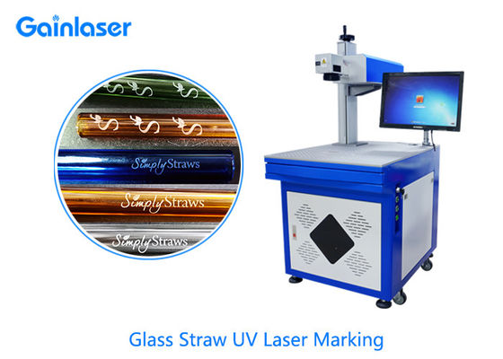 5W UV Laser Marking Plastic , Glass , Brass , Copper , Jewelry , Metal