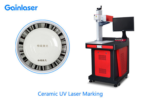 5W DPSS UV Laser Marker 355nm Water Cooled for Ceramic , Glass , KN95 Mask , Plastic