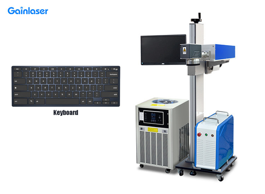 Air Cooled Gobo Glass Uv Laser Engraver FCC For Wooden Plastic Keyboard